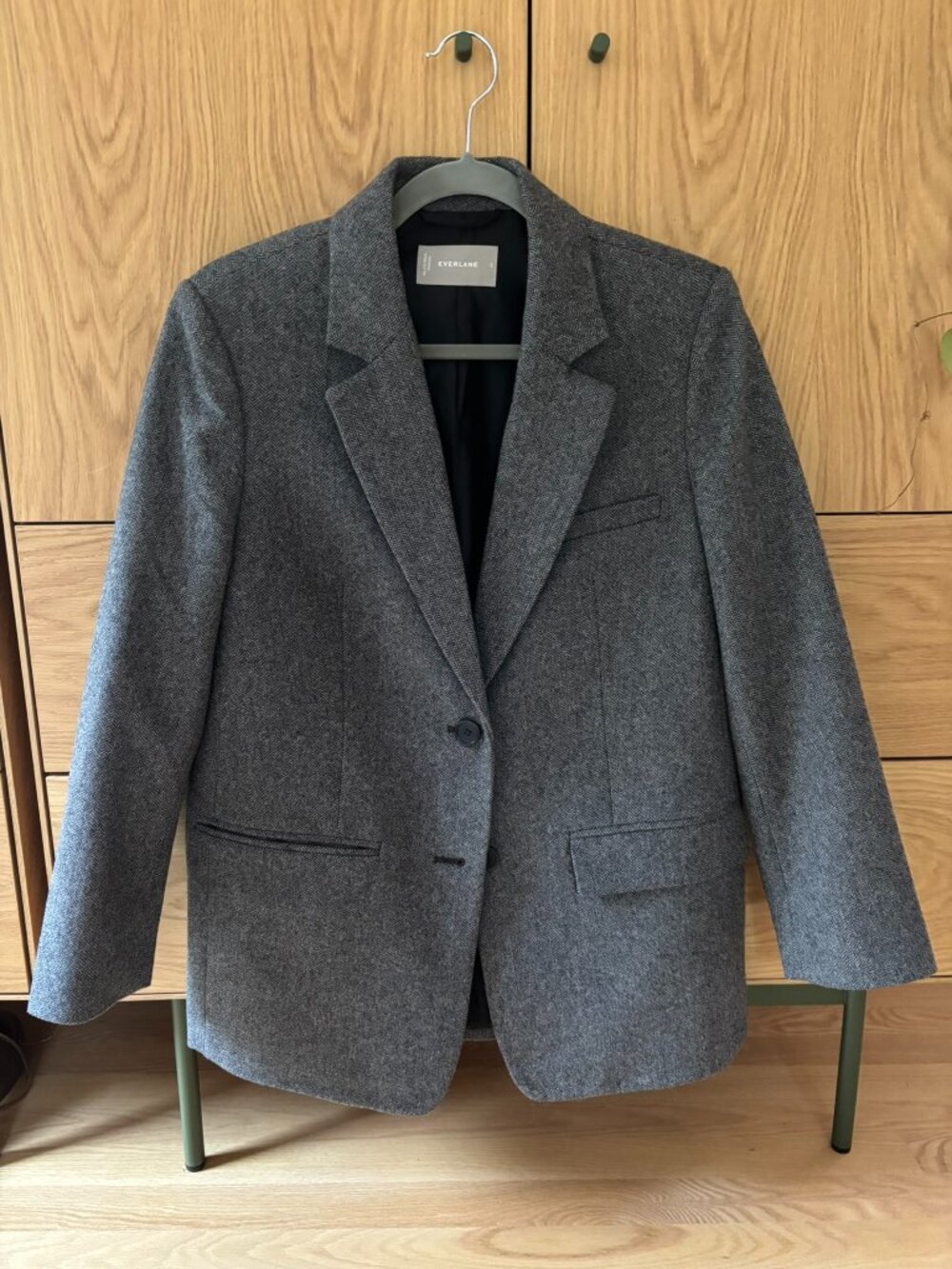 Everlane Oversized Wool Blazer - Size 2